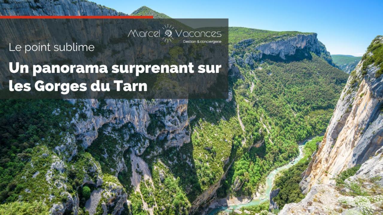 Appartement Aux Portes Des Gorges Du Tarn Ispagnac Bagian luar foto